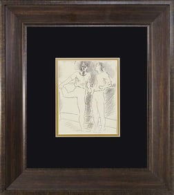 Pablo Picasso lithograph from 90 years ago Antique on Velin from 1926 Paris