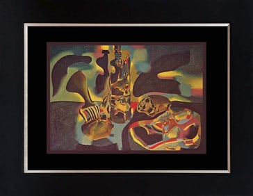 Joan Miro Color Plate Lithograph 1979