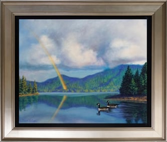 Robert Copple original on canvas