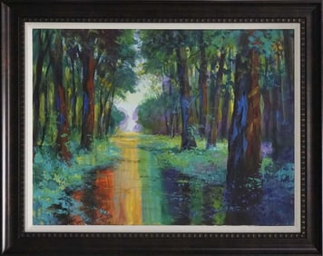 Original on canvas by Michael Schofield landscape