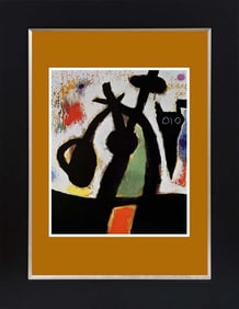 Joan Miro color plate Lithograph