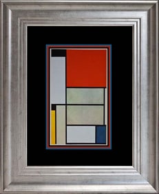Piet Mondrian Lithograph from 1973