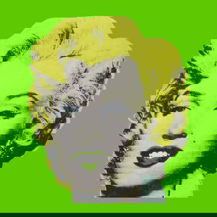 Marilyn Monroe on canvas 32x32 inches: Marilyn Monroe on canvas 32x32 inches Ready to hang with gallery bars.