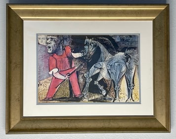 Pablo Picasso Color Plate Lithograph