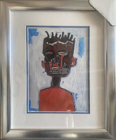 Jean Michel Basquiat Lithograph from 1984