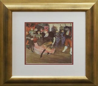 Toulouse Lautrec Lithograph after Lautrec 1970