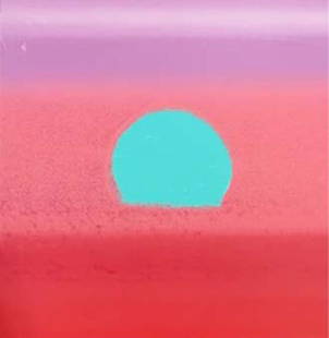 Serigraph by Andy Warhol Sunset 1972: Andy Warhol from 1972 Sunset Unique Edition Original Serigraph Silkscreen in colors. Trial Artist Proof Andy Warhol from 1972 Sunset. Unique Edition Original Serigraph Silkscreen in colors. Trial Arti