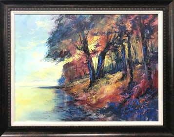 Original on canvas by Michael Schofield landscape