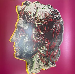 Andy Warhol Screen print Serigraph Alexander the Great 1982