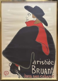 Henri Toulouse Lautrec 1960 Original Lithograph, Paris