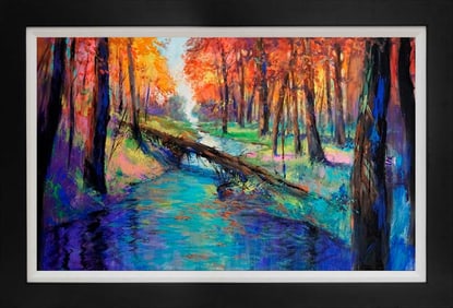 Original on canvas by Michael Schofield 36x60 image landscape