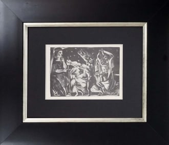 Pablo Picasso Lithograph from 1956 Vollard Collection