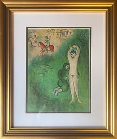 Marc Chagall Lithograph from 1977