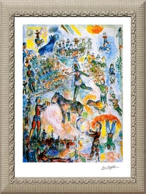 Marc Chagall Great Circus II Lithograph Luxor
