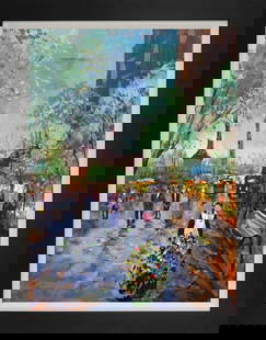 Original on canvas Michael Schofield: Michael Schofield Original on board. Hand signed by the artist. Approx 18x20 inches image size. One of a kind original. Includes certificate. Custom framed. This work was purchased directly from the