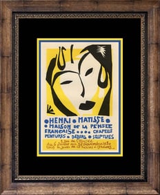 Henri Matisse Lithograph from 1961 Luxor