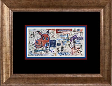 Jean Michel Basquiat Lithograph from 2005 after Basquiat