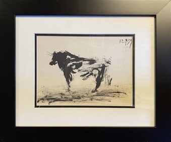 Pablo Picasso Lithograph from 1961 Luxor