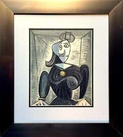 Pablo Picasso Color Plate Lithograph from 1968