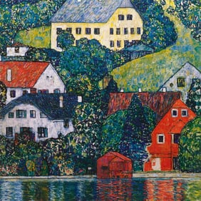 Klimt Limited Edition hand embellished on canvas after Gustav Klimt