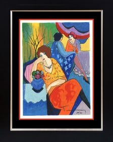Itzchak Tarkay Limited Edition Serigraph