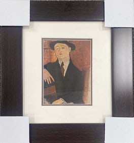 Modigliani Color Plate Lithograph from 1970