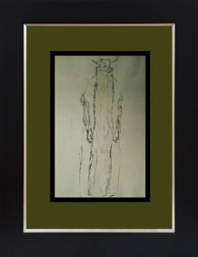 Gustav Klimt lithograph after Klimt from 1967