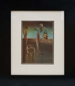 Salvador Dali Color Plate Lithograph from 1979