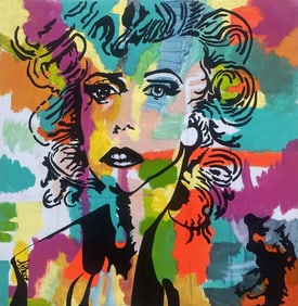 Original oil on canvas by Art Chorny
