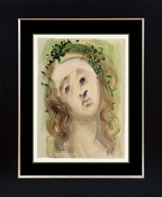 Salvador Dali Divine Comedy Suite Original Wood Block 1964