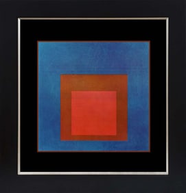 Josef Albers Color Plate Lithograph