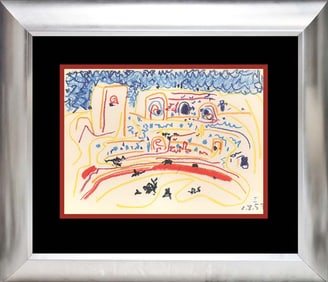 Pablo Picasso Lithograph 60 years ago Toros y Toreros
