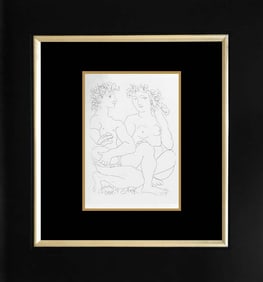 Pablo Picasso lithograph printed in Paris on velin d'arches paper from the Vollard Collection