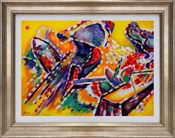 Katherine Arion Original oil on canvas Abstract