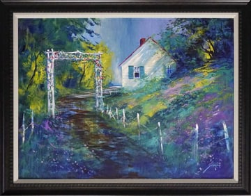 Michael Schofield original on canvas landscape