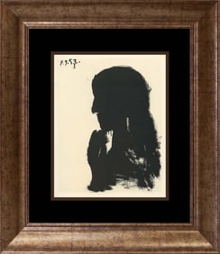 Picasso lithograph printed in Paris over 60 years ago