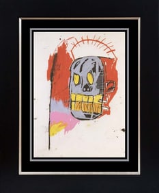 Jean Michel Basquiat Lithograph from 1984