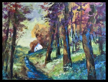 Michael Schofield Original on board 30 x 40 image landscape