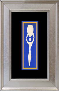 Henri Matisse Lithograph from 1956: Henri Matisse Lithograph from 1956. Approx 24x20 inches. Professionally framed. Includes a certificate.