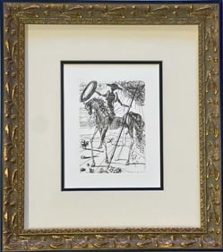 Salvador Dali etching