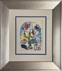 Marc Chagall original lithograph from 1970