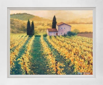 Robert Copple hand embellished canvas