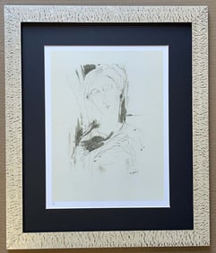 Modigliani lithograph 1970