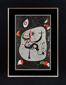 Joan Miro Color Plate Lithograph
