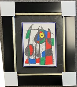 Joan Miro Original Lithograph Hand signed