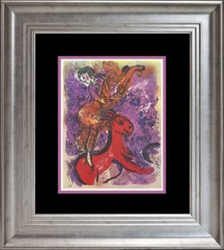 Marc Chagall Lithograph from 1965