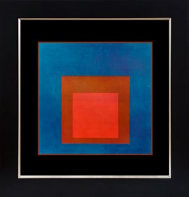Josef Albers Color Plate Lithograph
