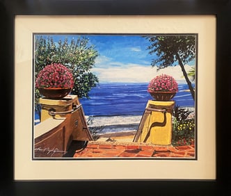 Lithograph Hand signed limited edition David Lloyd Glover