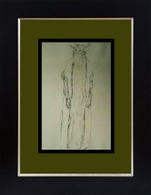 Gustav Klimt lithograph after Klimt from 1967