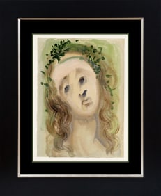 Salvador Dali Divine Comedy Suite Original Wood Block 1964